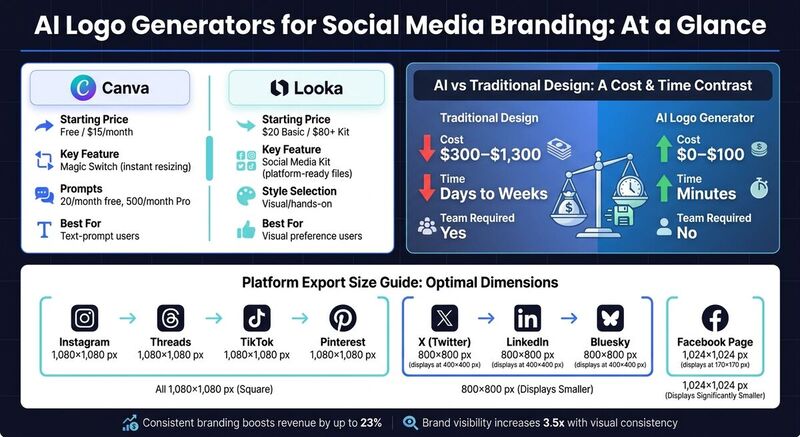 AI Logo Generators vs Traditional Design: Cost, Speed & Platform Specs