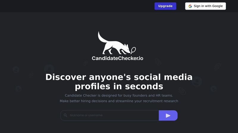 Candidate Checker