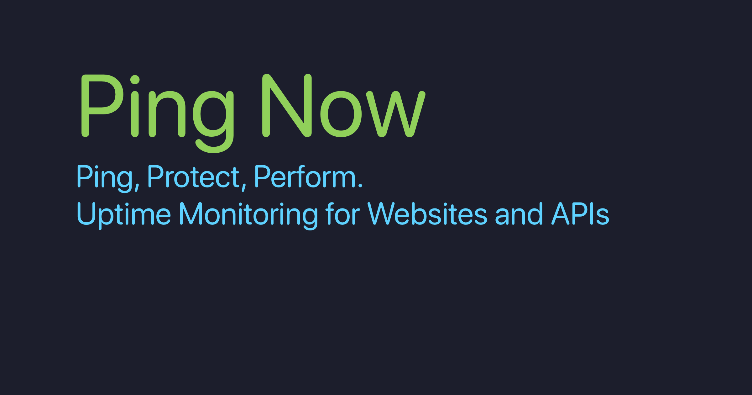 PingNow preview